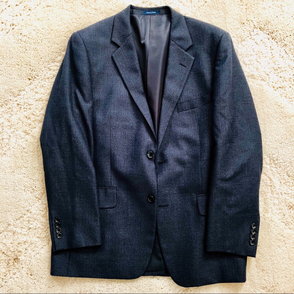 Macy’s John Ashford Navy Blazer, 42